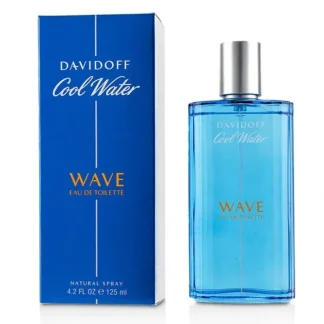 Davidoff Cool Water Wave Eau De Toilette Spray 125ml/4.2oz - Fresh Bloom Skin - Premium Skincare Solutions for Nourished, Hydrated, and Radiant Skin Every Day