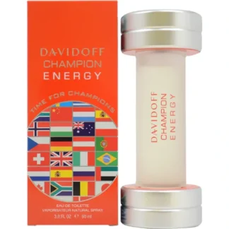 Davidoff Davidoff Champion Energy by Davidoff for Men - 3 oz EDT Spray (International Edition) - Fresh Bloom Skin - Premium Skincare Solutions for Nourished, Hydrated, and Radiant Skin Every Day