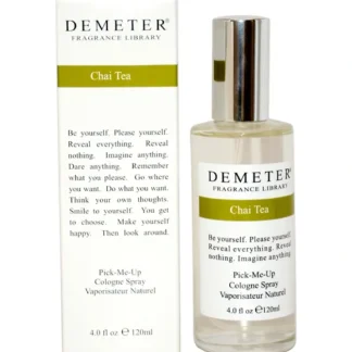 Demeter Chai Tea by Demeter for Women - 4 oz Cologne Spray - Fresh Bloom Skin - Premium Skincare Solutions for Nourished, Hydrated, and Radiant Skin Every Day