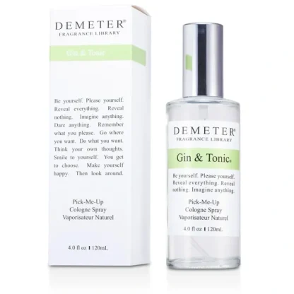Demeter Gin & Tonic Cologne Spray (Unboxed) 120ml/4oz - Fresh Bloom Skin - Premium Skincare Solutions for Nourished, Hydrated, and Radiant Skin Every Day