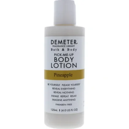 Demeter Pineapple by Demeter for Unisex - 4 oz Body Lotion - Fresh Bloom Skin - Premium Skincare Solutions for Nourished, Hydrated, and Radiant Skin Every Day