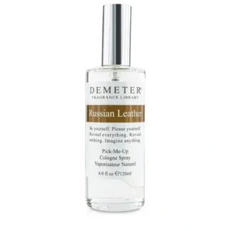 Demeter Russian Leather Cologne Spray 120ml/4oz - Fresh Bloom Skin - Premium Skincare Solutions for Nourished, Hydrated, and Radiant Skin Every Day