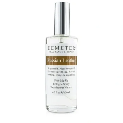 Demeter Russian Leather Cologne Spray 120ml/4oz - Fresh Bloom Skin - Premium Skincare Solutions for Nourished, Hydrated, and Radiant Skin Every Day