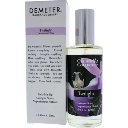 Demeter Twilight Orchid by Demeter for Unisex - 4 oz Cologne Spray - Fresh Bloom Skin - Premium Skincare Solutions for Nourished, Hydrated, and Radiant Skin Every Day