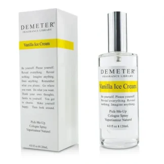 Demeter Vanilla Ice Cream Cologne Spray 120ml/4oz - Fresh Bloom Skin - Premium Skincare Solutions for Nourished, Hydrated, and Radiant Skin Every Day