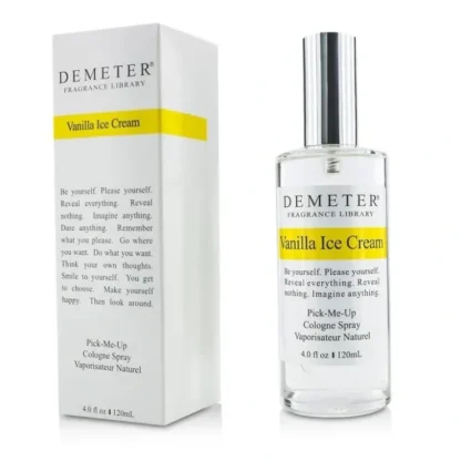Demeter Vanilla Ice Cream Cologne Spray 120ml/4oz - Fresh Bloom Skin - Premium Skincare Solutions for Nourished, Hydrated, and Radiant Skin Every Day