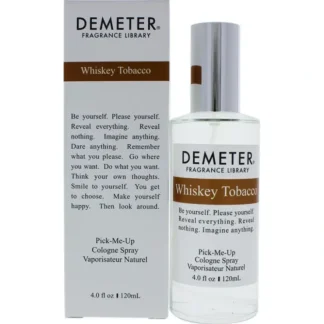 Demeter Whiskey Tobacco by Demeter for Women - 4 oz Cologne Spray - Fresh Bloom Skin - Premium Skincare Solutions for Nourished, Hydrated, and Radiant Skin Every Day