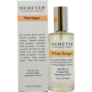 Demeter White Sangria by Demeter for Unisex - 4 oz Cologne Spray - Fresh Bloom Skin - Premium Skincare Solutions for Nourished, Hydrated, and Radiant Skin Every Day