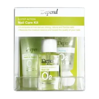 DEPEND COSMETIC O2 3 Step Action Nail Care Kit Fixed Size - Fresh Bloom Skin - Premium Skincare Solutions for Nourished, Hydrated, and Radiant Skin Every Day