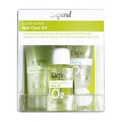 DEPEND COSMETIC O2 3 Step Action Nail Care Kit Fixed Size - Fresh Bloom Skin - Premium Skincare Solutions for Nourished, Hydrated, and Radiant Skin Every Day