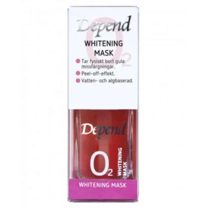 DEPEND COSMETIC O2 Whitening Mask 11ML Fixed Size - Fresh Bloom Skin - Premium Skincare Solutions for Nourished, Hydrated, and Radiant Skin Every Day