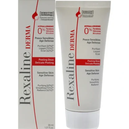 Derma Delicate Peeling by Rexaline for Unisex - 1.01 oz Exfoliator - Fresh Bloom Skin - Premium Skincare Solutions for Nourished, Hydrated, and Radiant Skin Every Day
