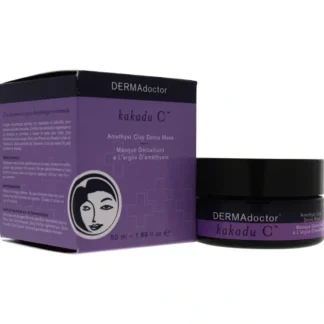 DERMAdoctor Kakadu C Amethyst Clay Detox Mask by DERMAdoctor for Women - 1.69 oz Mask - Fresh Bloom Skin - Premium Skincare Solutions for Nourished, Hydrated, and Radiant Skin Every Day