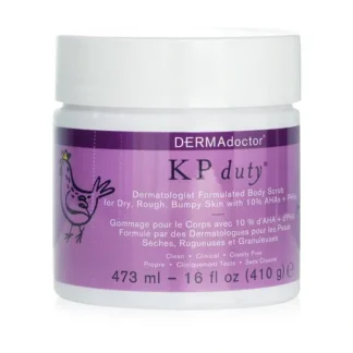 DERMAdoctor KP Duty Dermatologist Formulated Body Scrub 473ml/16oz - Fresh Bloom Skin - Premium Skincare Solutions for Nourished, Hydrated, and Radiant Skin Every Day