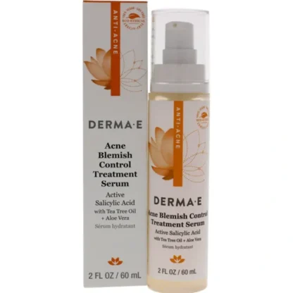 Derma-E Acne Blemish Control Treatment Serum by Derma-E for Unisex - 2 oz Treatment - Fresh Bloom Skin - Premium Skincare Solutions for Nourished, Hydrated, and Radiant Skin Every Day