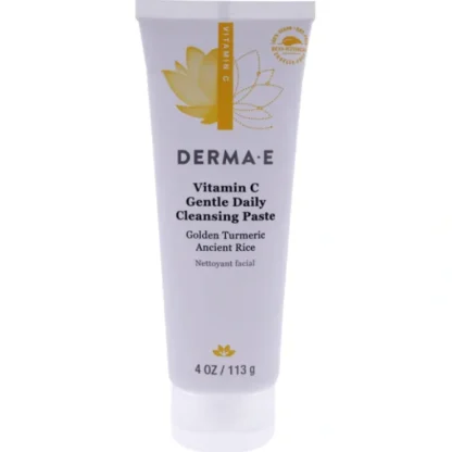 Derma-E Vitamin C Gentle Daily Cleansing Paste by Derma-E for Unisex - 4 oz Cleanser - Fresh Bloom Skin - Premium Skincare Solutions for Nourished, Hydrated, and Radiant Skin Every Day