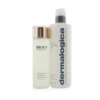 Dermalogica Special Cleansing Gel 500ml (Free: Natural Beauty BIO UP Treatment Essence 200ml) 2pcs - Fresh Bloom Skin - Premium Skincare Solutions for Nourished, Hydrated, and Radiant Skin Every Day