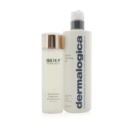 Dermalogica Special Cleansing Gel 500ml (Free: Natural Beauty BIO UP Treatment Essence 200ml) 2pcs - Fresh Bloom Skin - Premium Skincare Solutions for Nourished, Hydrated, and Radiant Skin Every Day
