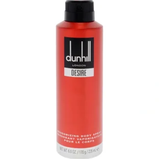 Desire Red London by Alfred Dunhill for Men - 6 oz Deodorizing Body Spray - Fresh Bloom Skin - Premium Skincare Solutions for Nourished, Hydrated, and Radiant Skin Every Day