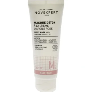 Detox Mask With Creamy Pink Clay by Novexpert for Unisex - 2.53 oz Mask - Fresh Bloom Skin - Premium Skincare Solutions for Nourished, Hydrated, and Radiant Skin Every Day