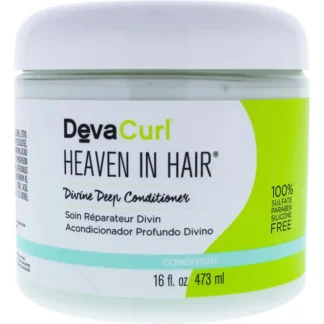 DevaCurl Heaven In Hair Intense Moisture Treatment by DevaCurl for Unisex - 16 oz Treatment - Fresh Bloom Skin - Premium Skincare Solutions for Nourished, Hydrated, and Radiant Skin Every Day