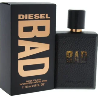 Diesel Diesel Bad by Diesel for Men - 2.5 oz EDT Spray - Fresh Bloom Skin - Premium Skincare Solutions for Nourished, Hydrated, and Radiant Skin Every Day