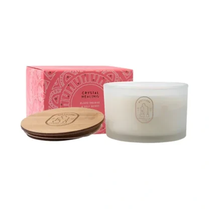 Distillery Fragrance House Soy Candle Crystal Healing (Blood Orange & Goji Berry) 450g - Fresh Bloom Skin - Premium Skincare Solutions for Nourished, Hydrated, and Radiant Skin Every Day