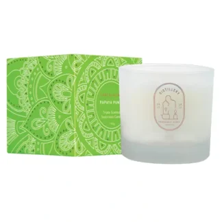 Distillery Fragrance House Soy Candle Tantalising (Papaya Punch) 190g - Fresh Bloom Skin - Premium Skincare Solutions for Nourished, Hydrated, and Radiant Skin Every Day