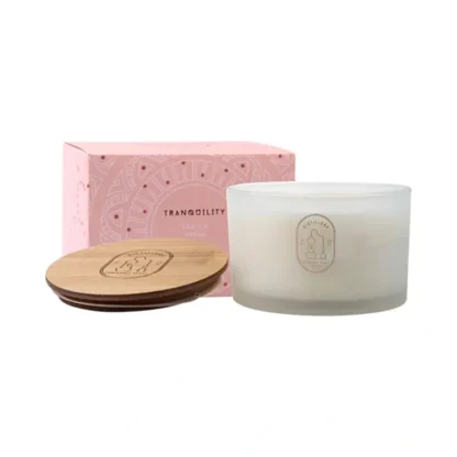 Distillery Fragrance House Soy Candle Tranquility (Vanilla Dream) 450g - Fresh Bloom Skin - Premium Skincare Solutions for Nourished, Hydrated, and Radiant Skin Every Day