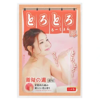 DNA JAPAN Dogo Onsen Toro Toro Hot Spring Bath Lubricant - Peach 30g - Fresh Bloom Skin - Premium Skincare Solutions for Nourished, Hydrated, and Radiant Skin Every Day