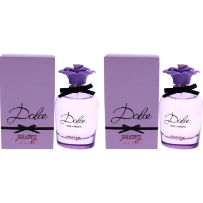 Dolce & Gabbana Dolce Peony by Dolce and Gabbana for Women - 2.5 oz EDP Spray - Pack of 2 - Fresh Bloom Skin - Premium Skincare Solutions for Nourished, Hydrated, and Radiant Skin Every Day