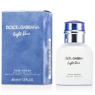 Dolce & Gabbana Homme Light Blue Eau De Toilette Spray 40ml/1.3oz - Fresh Bloom Skin - Premium Skincare Solutions for Nourished, Hydrated, and Radiant Skin Every Day