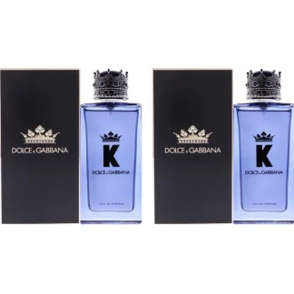 Dolce & Gabbana K by Dolce and Gabbana for Men - 3.3 oz EDP Spray - Pack of 2 - Fresh Bloom Skin - Premium Skincare Solutions for Nourished, Hydrated, and Radiant Skin Every Day