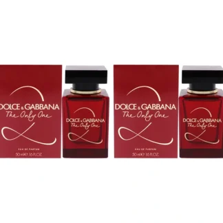 Dolce & Gabbana The Only One 2 by Dolce and Gabbana for Women - 1.6 oz EDP Spray - Pack of 2 - Fresh Bloom Skin - Premium Skincare Solutions for Nourished, Hydrated, and Radiant Skin Every Day