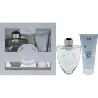 Dominatio Kit by NG Perfume for Men - 2 Pc Gift Set 2.7oz EDT Spray, 3.4oz Shower Gel - Fresh Bloom Skin - Premium Skincare Solutions for Nourished, Hydrated, and Radiant Skin Every Day