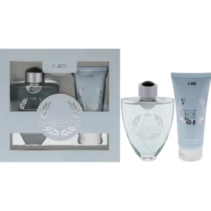 Dominatio Kit by NG Perfume for Men - 2 Pc Gift Set 2.7oz EDT Spray, 3.4oz Shower Gel - Fresh Bloom Skin - Premium Skincare Solutions for Nourished, Hydrated, and Radiant Skin Every Day
