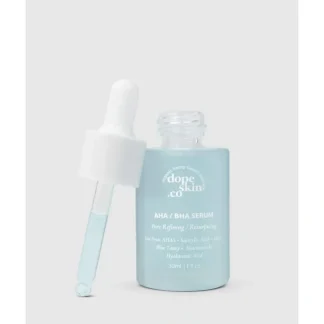 Dope Skin Co AHA/BHA Resurfacing Serum 30ml - Fresh Bloom Skin - Premium Skincare Solutions for Nourished, Hydrated, and Radiant Skin Every Day