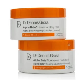 Dr Dennis Gross Alpha Beta Universal Daily Peel - Jar (Exp. Date: 07/2022) 30 Treatments - Fresh Bloom Skin - Premium Skincare Solutions for Nourished, Hydrated, and Radiant Skin Every Day