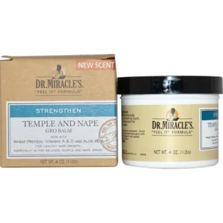 Dr. Miracles Temple and Nape Gro Balm by Dr. Miracles for Unisex - 4 oz Treatment - Fresh Bloom Skin - Premium Skincare Solutions for Nourished, Hydrated, and Radiant Skin Every Day