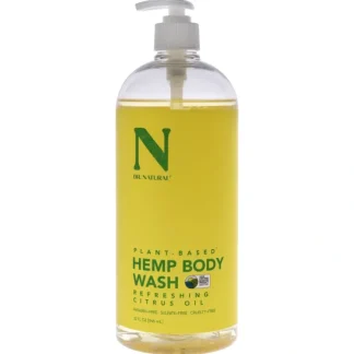 Dr. Natural Refreshing Oil Body Wash - Hemp with Citrus by Dr. Natural for Unisex - 32 oz Body Wash - Fresh Bloom Skin - Premium Skincare Solutions for Nourished, Hydrated, and Radiant Skin Every Day