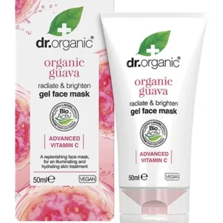 Dr Organic Gel Face Mask Organic Guava 50ml - Fresh Bloom Skin - Premium Skincare Solutions for Nourished, Hydrated, and Radiant Skin Every Day