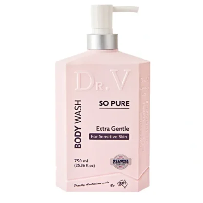 Dr. V Body Wash So Pure (Extra Gentle for Sensitive Skin) 750ml - Fresh Bloom Skin - Premium Skincare Solutions for Nourished, Hydrated, and Radiant Skin Every Day