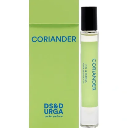 DS & Durga Coriander Pocket Perfume by DS & Durga for Women - 0.3 oz Perfume Oil (Mini) - Fresh Bloom Skin - Premium Skincare Solutions for Nourished, Hydrated, and Radiant Skin Every Day