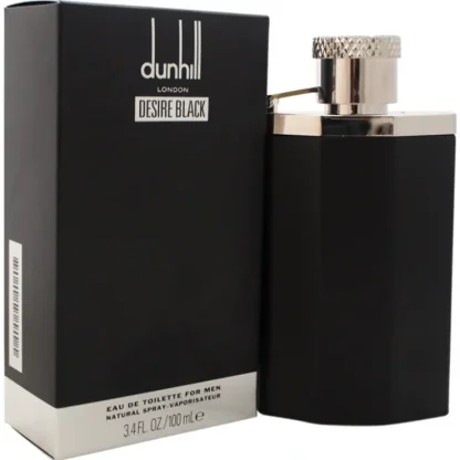 Dunhill Desire Black by Dunhill for Men - 3.4 oz EDT Spray - Fresh Bloom Skin - Premium Skincare Solutions for Nourished, Hydrated, and Radiant Skin Every Day