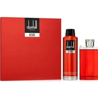 Dunhill Desire Red 2pc Set - Eau De Toilette & Deo Body Spray 100ml 180ml - Fresh Bloom Skin - Premium Skincare Solutions for Nourished, Hydrated, and Radiant Skin Every Day
