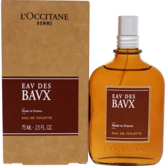 Eau des Baux by LOccitane for Men - 2.5 oz EDT Spray - Fresh Bloom Skin - Premium Skincare Solutions for Nourished, Hydrated, and Radiant Skin Every Day