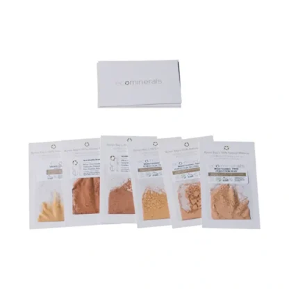 Eco Minerals Mineral Makeup Sample Set Fresh Dewy Finish Medium Tanned - Fresh Bloom Skin - Premium Skincare Solutions for Nourished, Hydrated, and Radiant Skin Every Day