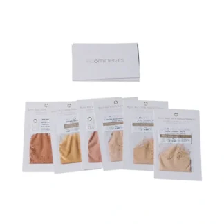 Eco Minerals Mineral Makeup Sample Set Matte Finish Medium Tanned - Fresh Bloom Skin - Premium Skincare Solutions for Nourished, Hydrated, and Radiant Skin Every Day