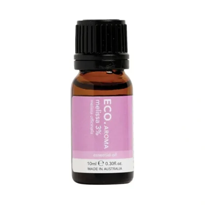 Eco Modern Essentials Aroma Essential Oil Dilution Melissa (3%) in Grapeseed 10ml - Fresh Bloom Skin - Premium Skincare Solutions for Nourished, Hydrated, and Radiant Skin Every Day