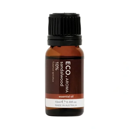 Eco Modern Essentials Aroma Essential Oil Dilution Sandalwood (10%) in Grapeseed 10ml - Fresh Bloom Skin - Premium Skincare Solutions for Nourished, Hydrated, and Radiant Skin Every Day